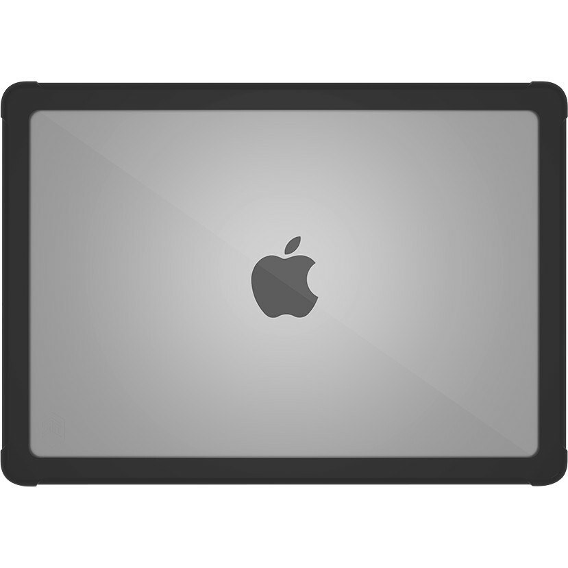 STM Goods Dux Case for Apple MacBook Pro - Textured Rubber Feet - Black, Transparent
