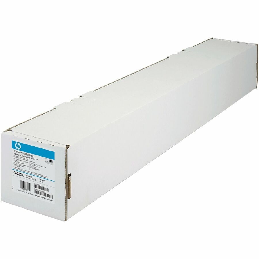 HP Bright White Inkjet Paper-610 mm x 45.7 m (C6035A)