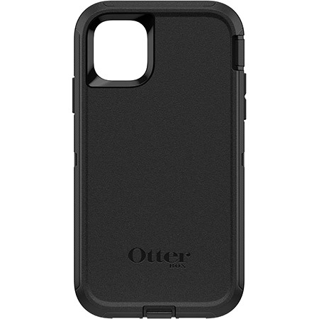 OtterBox Defender Rugged Carrying Case (Holster) Apple iPhone 11 Smartphone - Black