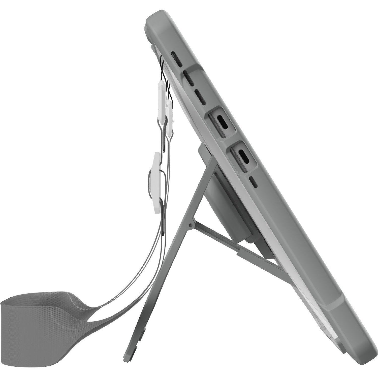 Urban Armor Gear Plasma Carrying Case Microsoft Surface Pro 10, Surface Pro 11, Surface Pro 9 Tablet - White, Gray