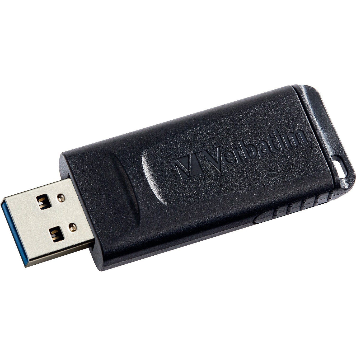 Verbatim 64GB Slider USB Flash Drive - Black