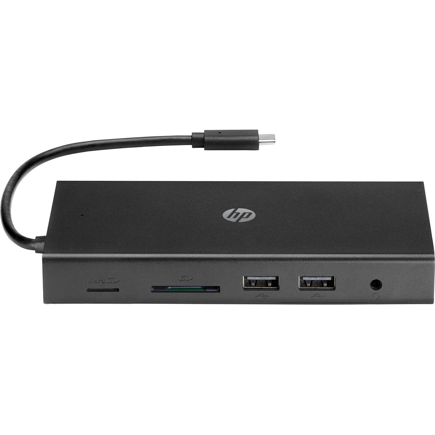 HP USB Type C Docking Station for Desktop PC, Notebook - Memory Card Reader - SD
