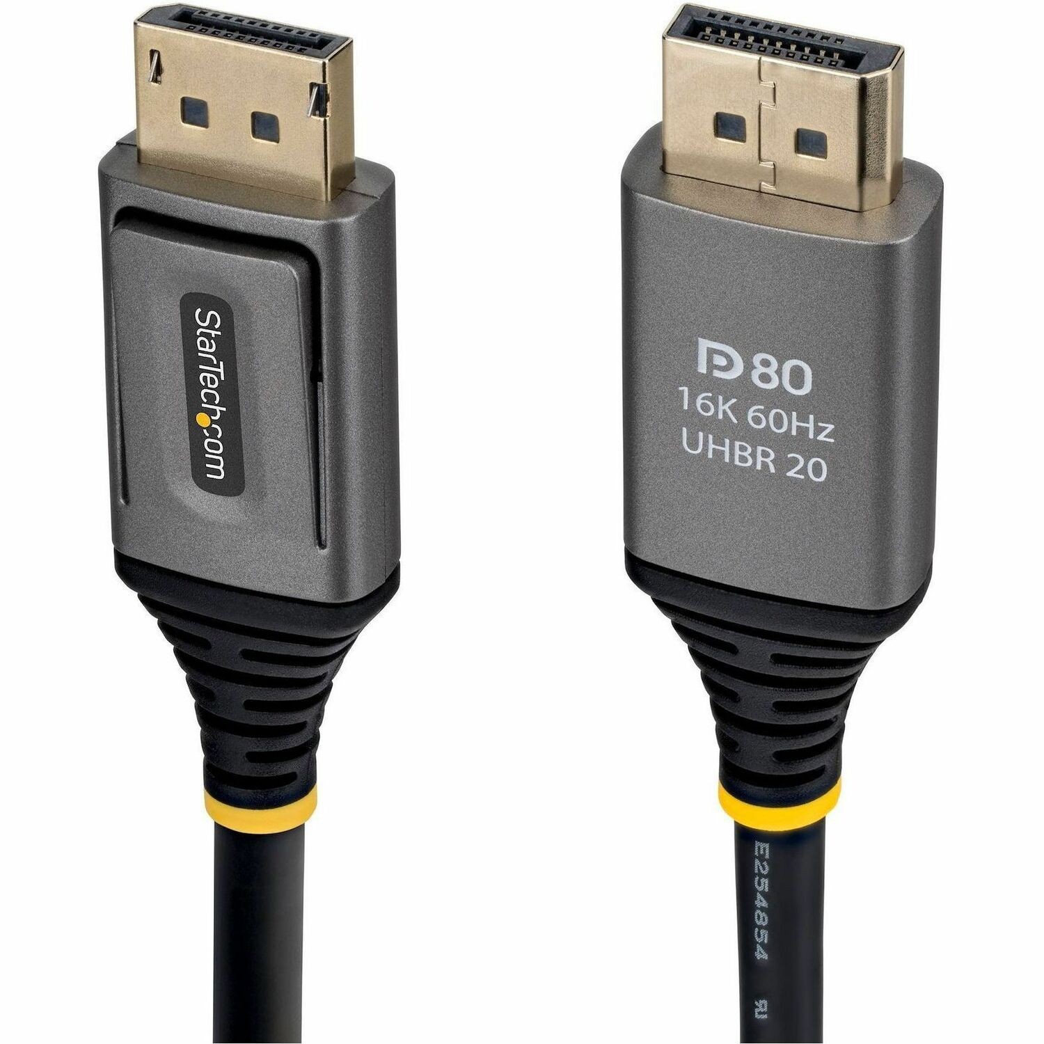 StarTech 1m DisplayPort 2.1 Cable, VESA Certified DP80 DisplayPort Cable, 10K/8K 60Hz, 16K 60Hz/8K 240Hz w/DSC 1.2a, DP 2.1 Cord