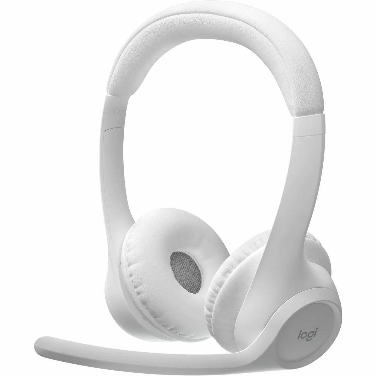 Logitech Zone Wireless Over-the-head Stereo Headset - Off White