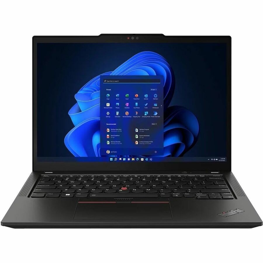 Lenovo ThinkPad X13 Gen 5 21LU002CAU 13.3" Notebook - WUXGA - Intel Core Ultra 7 155U - Intel Evo Platform - 16 GB - 512 GB SSD - English Keyboard - Black