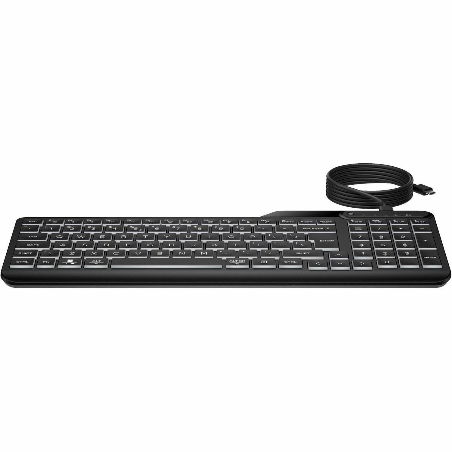 HP 400 Backlit Wired Keyboard (7N7C0AA)