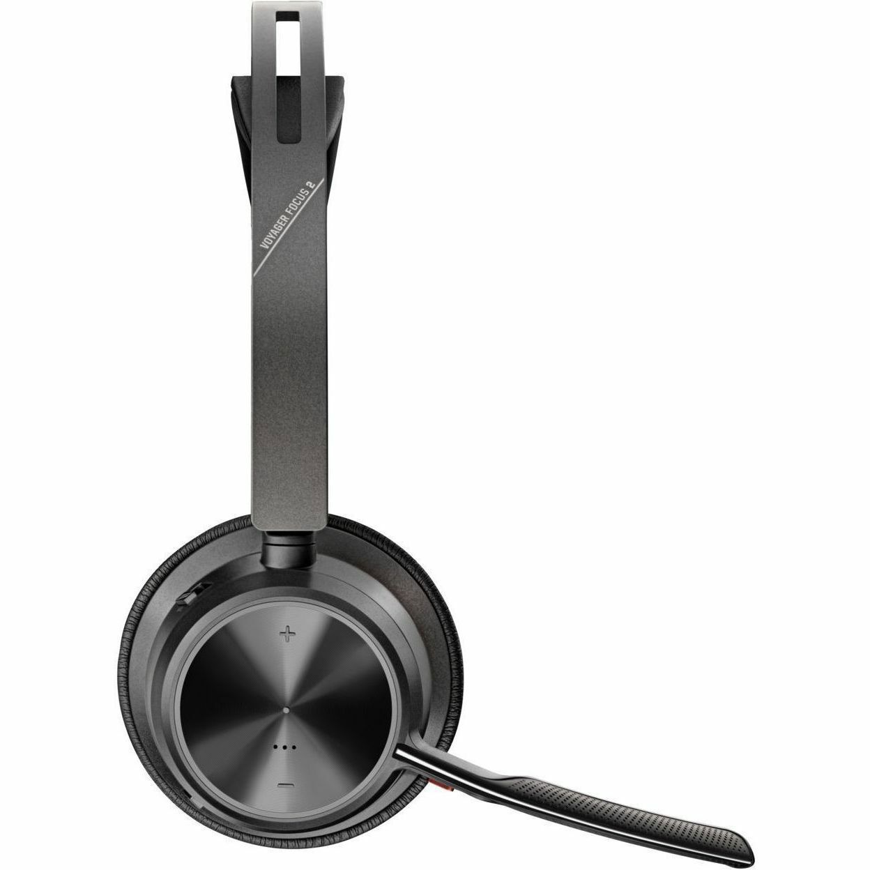 Poly Voyager Focus 2 Wired/Wireless Over-the-head, On-ear Stereo Headset - Black