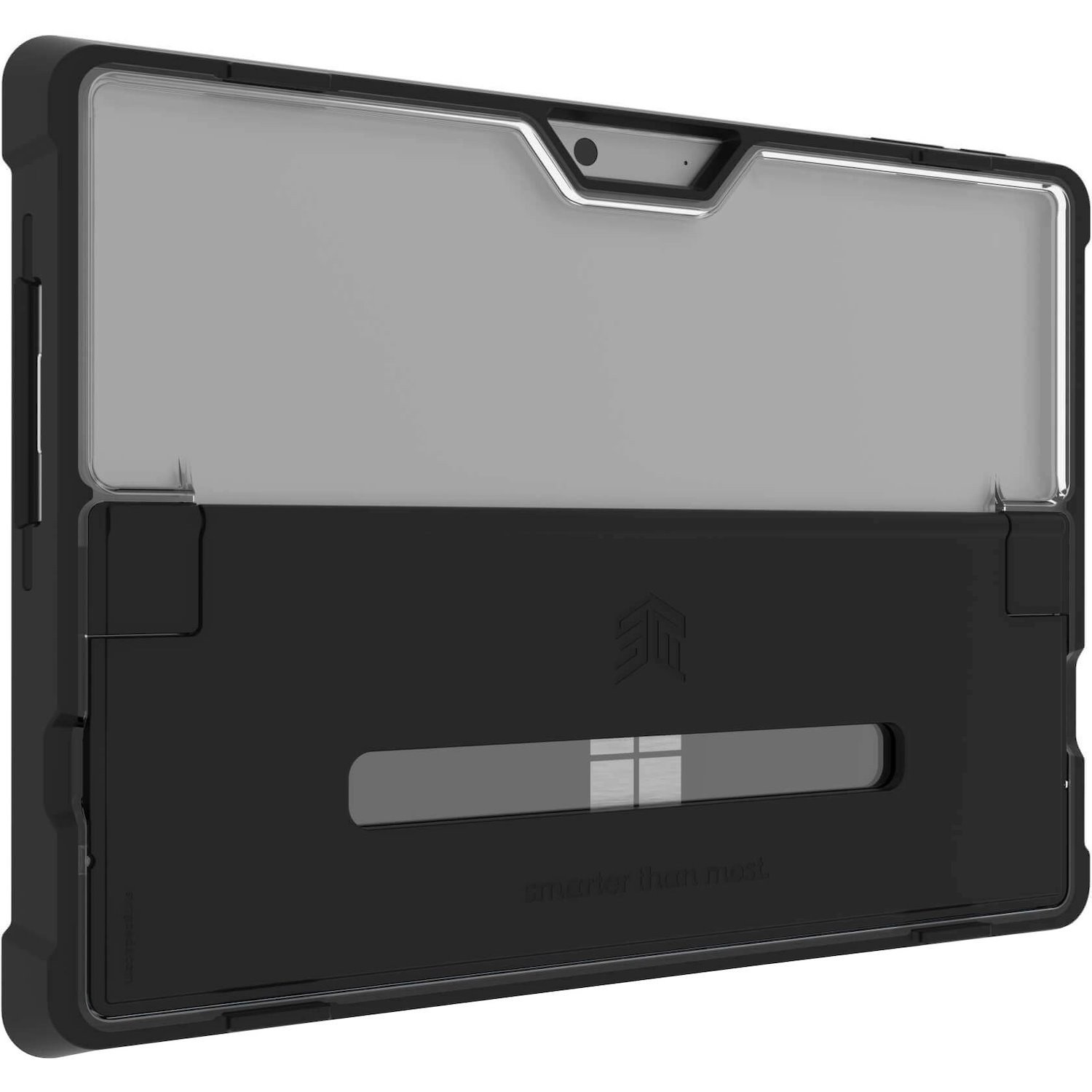 STM Goods Dux Shell Rugged Case for Microsoft Surface Pro 9, Surface Pro 10, Surface Pro 11 Tablet - Black