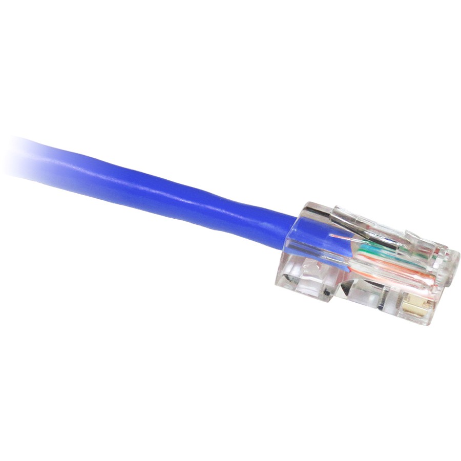 ClearLinks 7FT Cat. 5E 350MHZ Blue No Boot Patch Cable