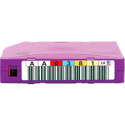 HPE Data Cartridge LTO-6 - WORM - Labeled - 20 Pack