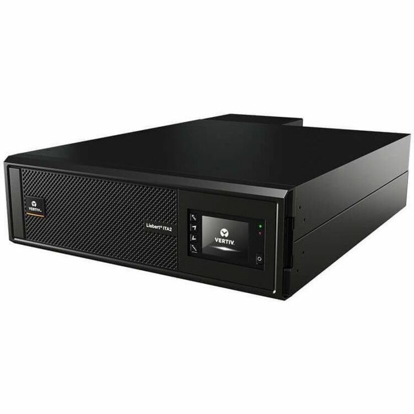 Vertiv Liebert ITA2 5kVA/kW 208/120VAC 3-Phase 4 Wire Online UPS with Unity Card, Compact, Modular Rack/Tower (ITA2-05KRT208C)
