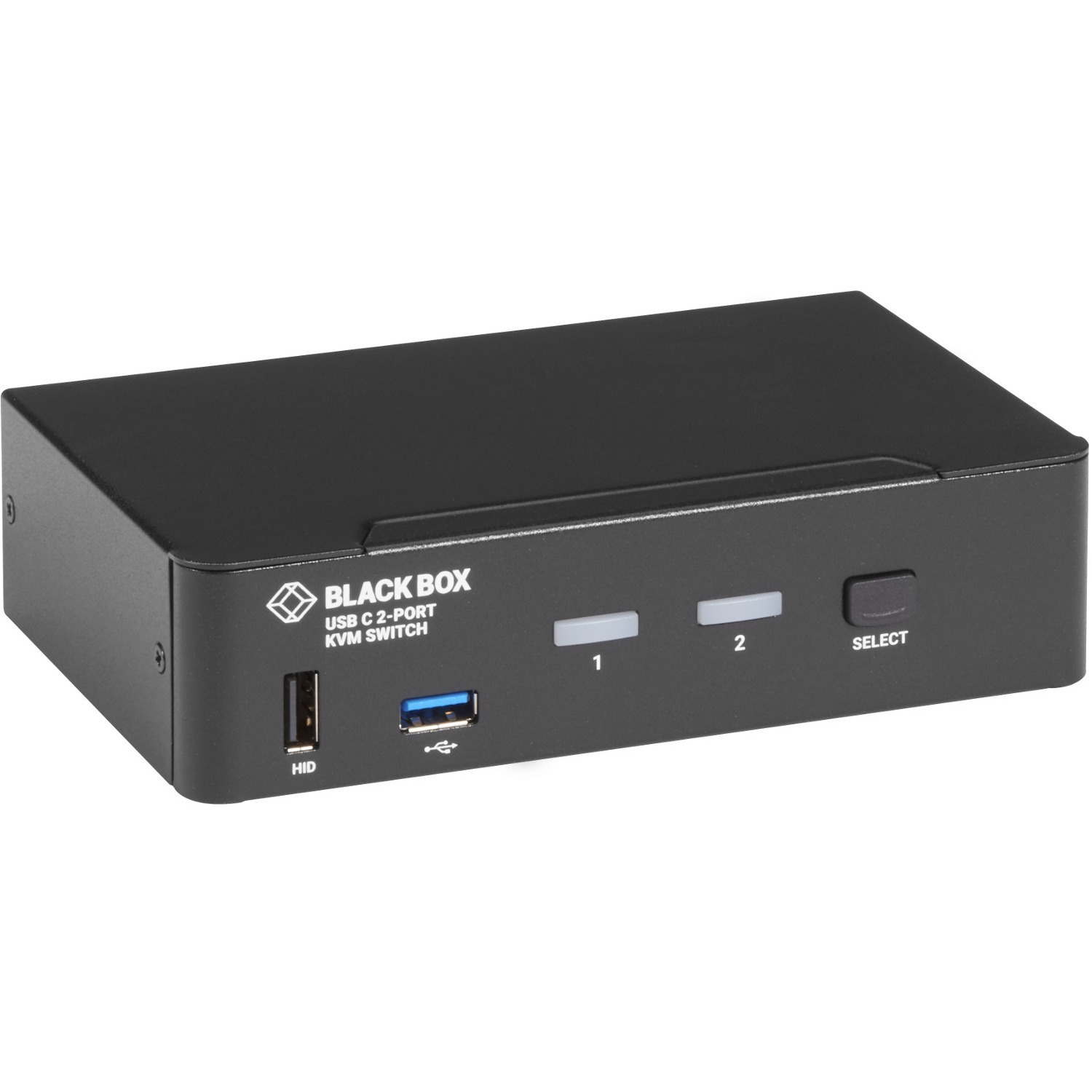Black Box USB-C 4K KVM Switch, 2-Port