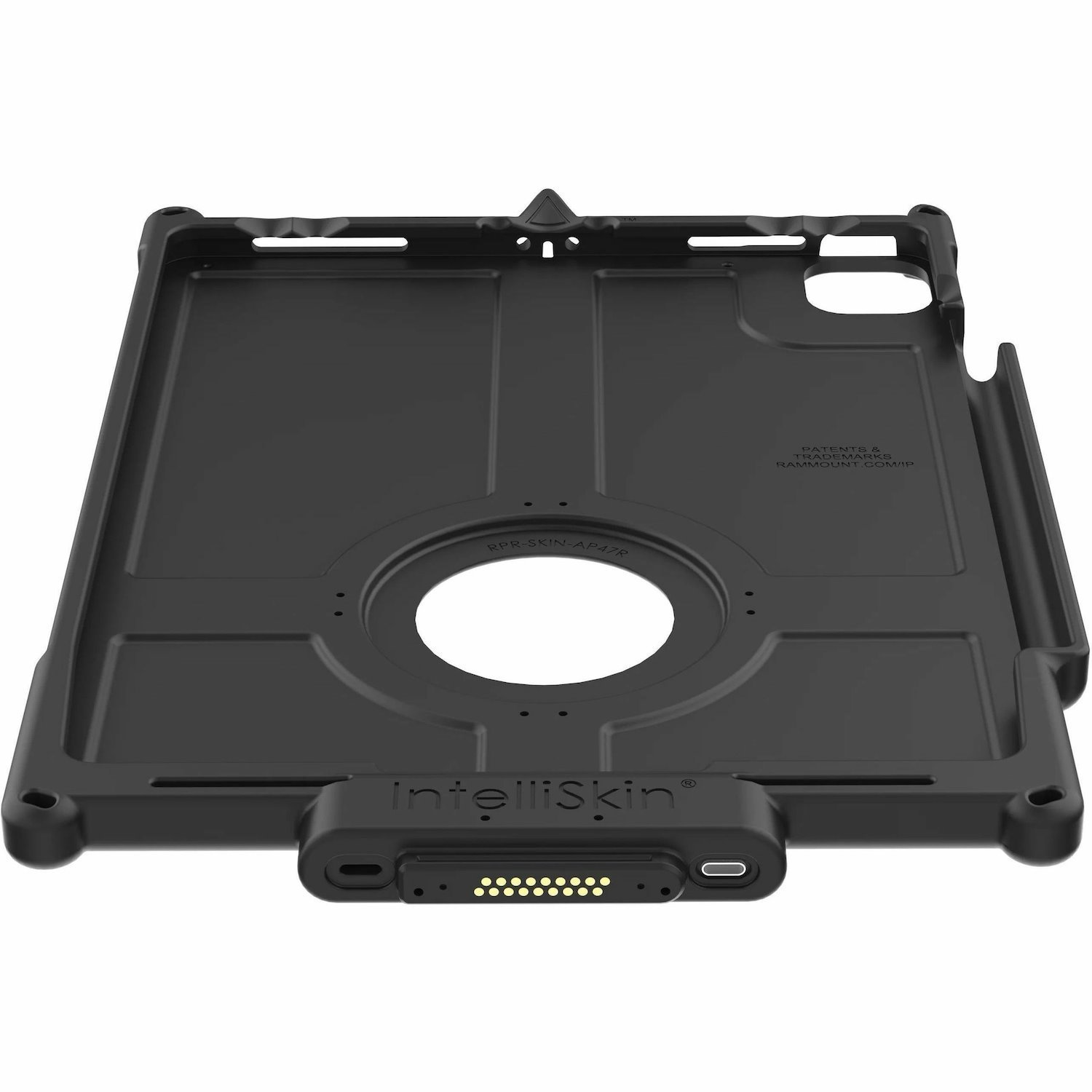RAM Mounts IntelliSkin Rugged Carrying Case (Sleeve) for 12.9" to 13" Apple iPad Pro 13 (2024), iPad Air 13 (2024), iPad Air 13 (2025), iPad Pro (3rd Generation), iPad Pro (4th Generation), iPad Pro (5th Generation), iPad Pro (6th Generation) Tablet - Black