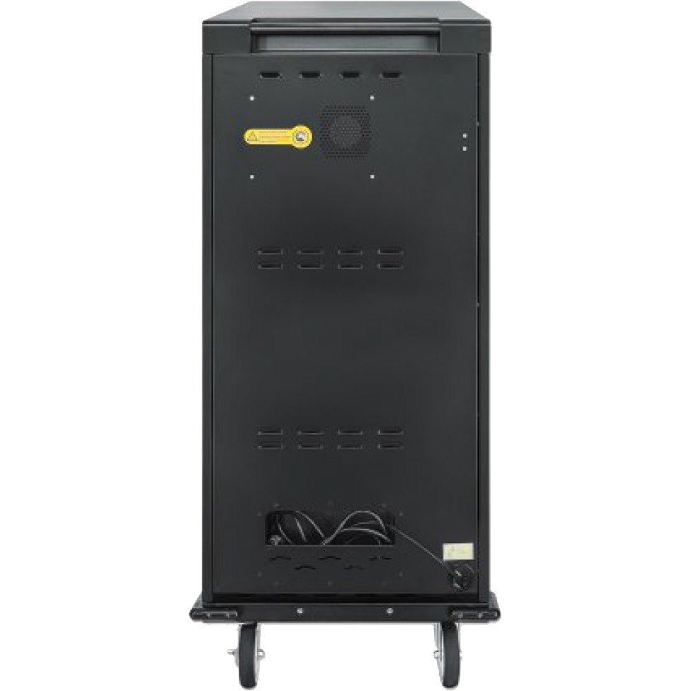 Manhattan 1600W Charging Cart With 48 Usb-A Ports And 48 Ac Outlets, Disinfecting Uvc LEDs