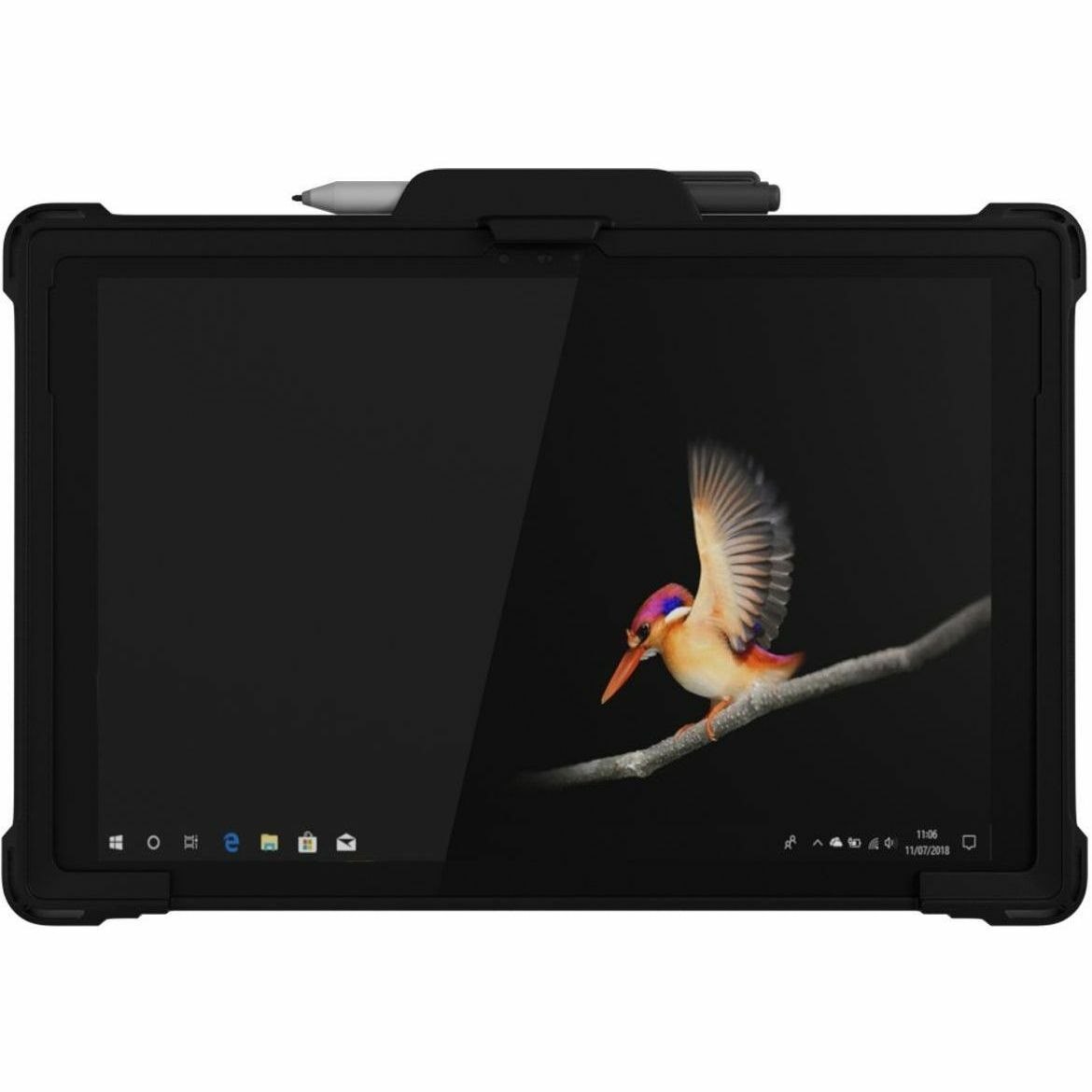 MAXCases Extreme Shell for Microsoft Surface Go 1/2/3 10" (Black)