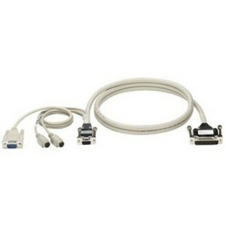 Black Box ServSwitch to Keyboard/Monitor/Mouse Cable for Touch Screen Support (Coaxial)