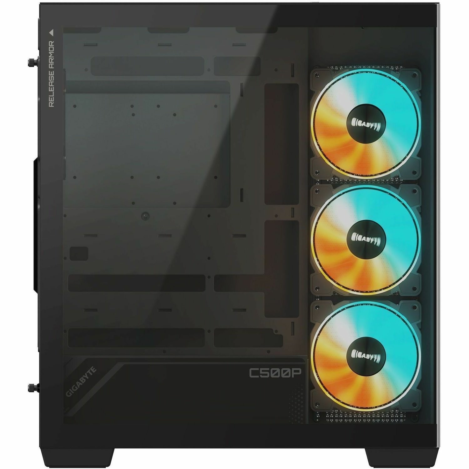 GIGABYTE C500 Panoramic Stealth Gaming Computer Case