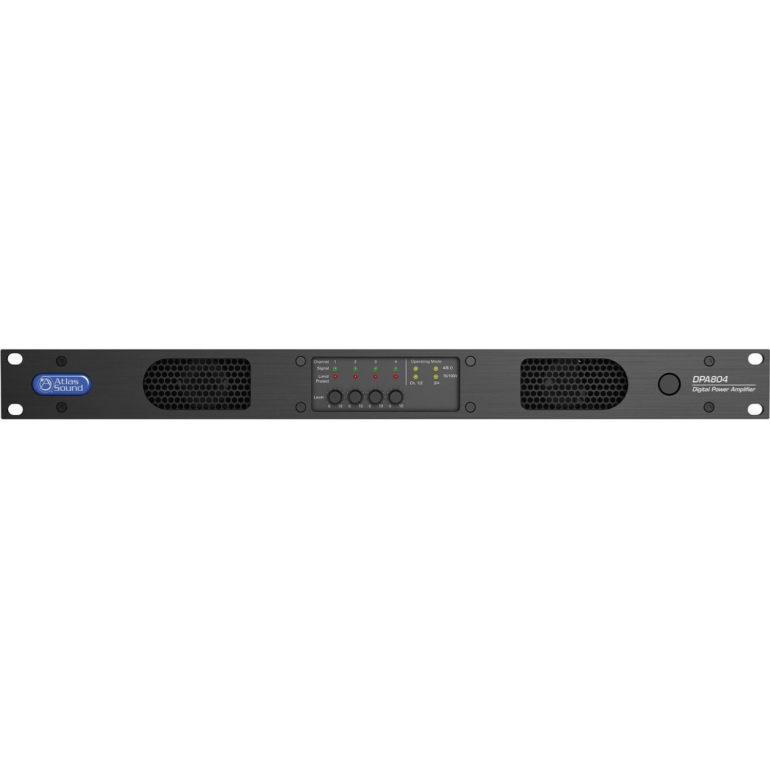 AtlasIED DPA804 Amplifier - 400 W RMS - 4 Channel