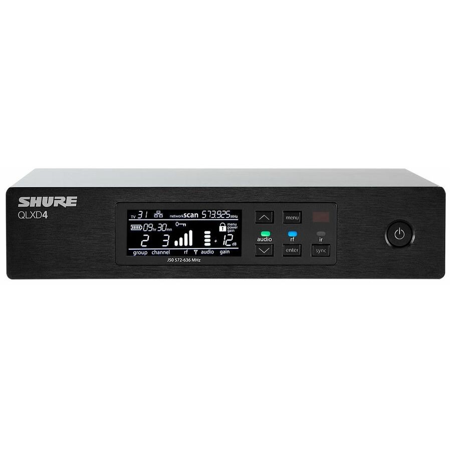 Shure QLXD4 Digital Wireless Receiver