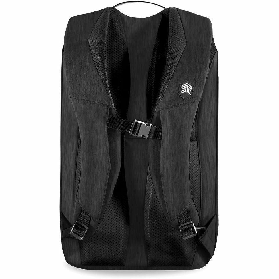 STM Goods Myth Carrying Case (Backpack) for 38.1 cm (15") to 40.6 cm (16") Apple MacBook Pro - Magnet Black
