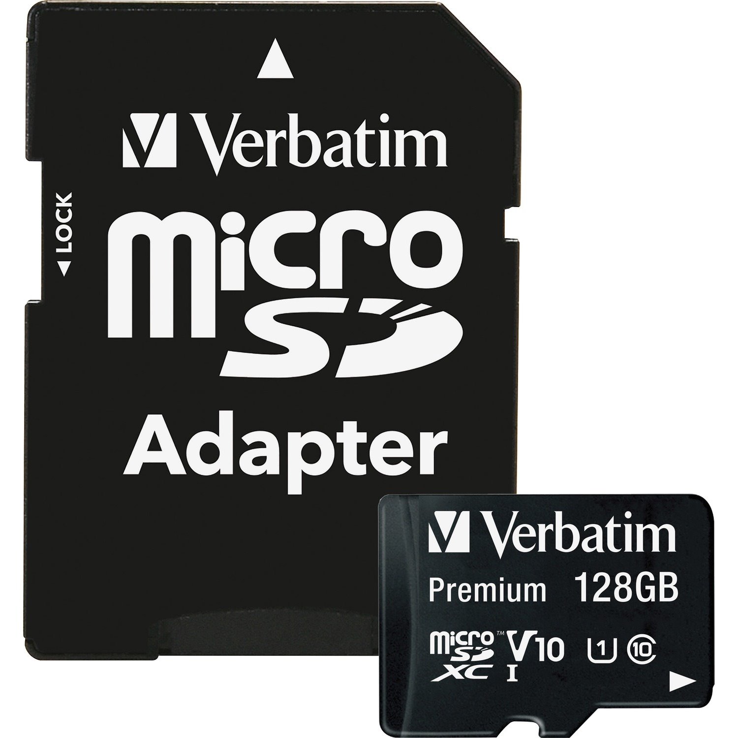 Verbatim Premium 128 GB Class 10/UHS-I microSDXC - 1 - TAA Compliant