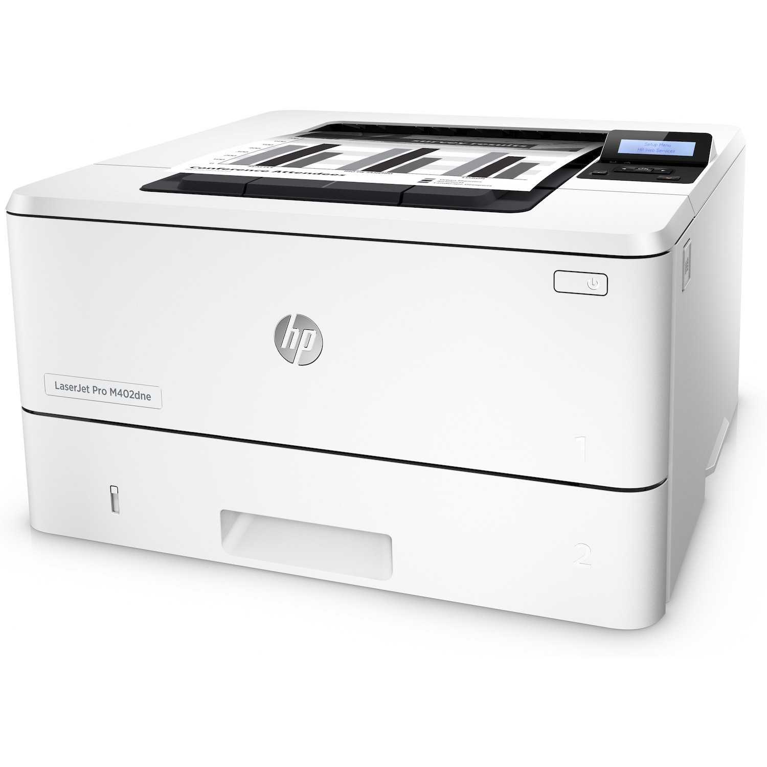 HP LaserJet Pro M402 M402dne Desktop Laser Printer - Monochrome