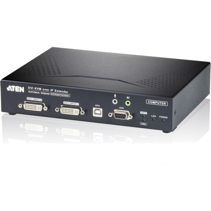 ATEN KE6940T DVI KVM Over IP Extender Transmitter-TAA Compliant