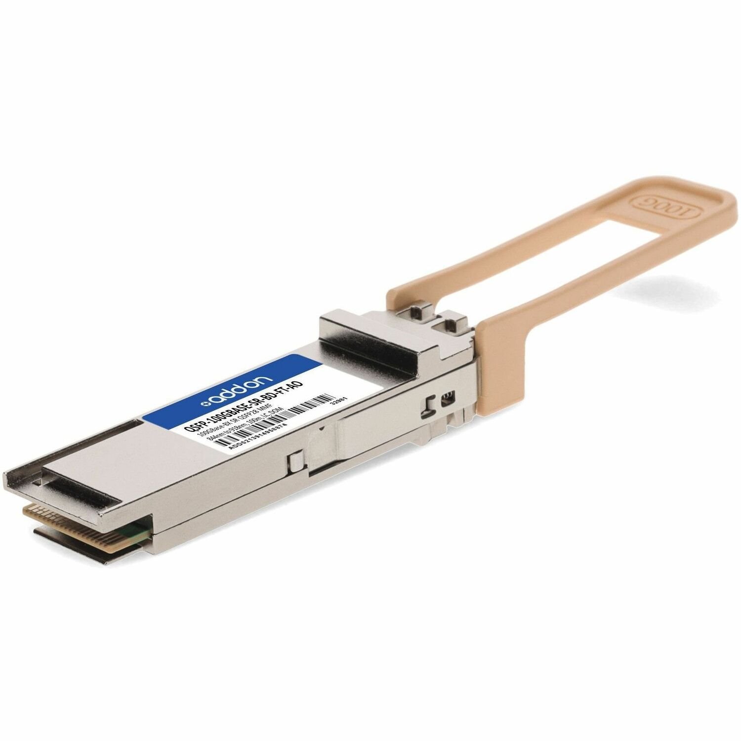 AddOn Fortinet&reg; Compatible TAA 100GBase-BX SR1.2 QSFP28 Transceiver (MMF, 844nm to 918nm, 100m, LC, DOM)