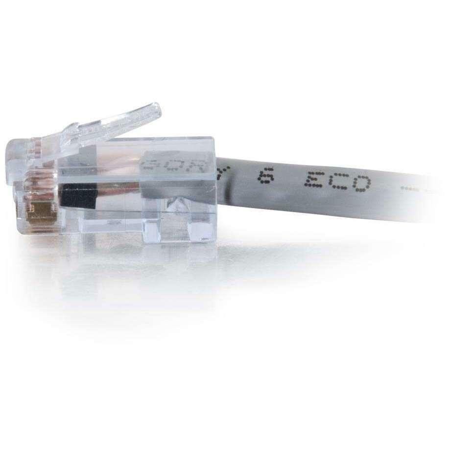 Cables To Go C2G Cat6 Non-Booted Utp Patch Cable, Gray, 100FT
