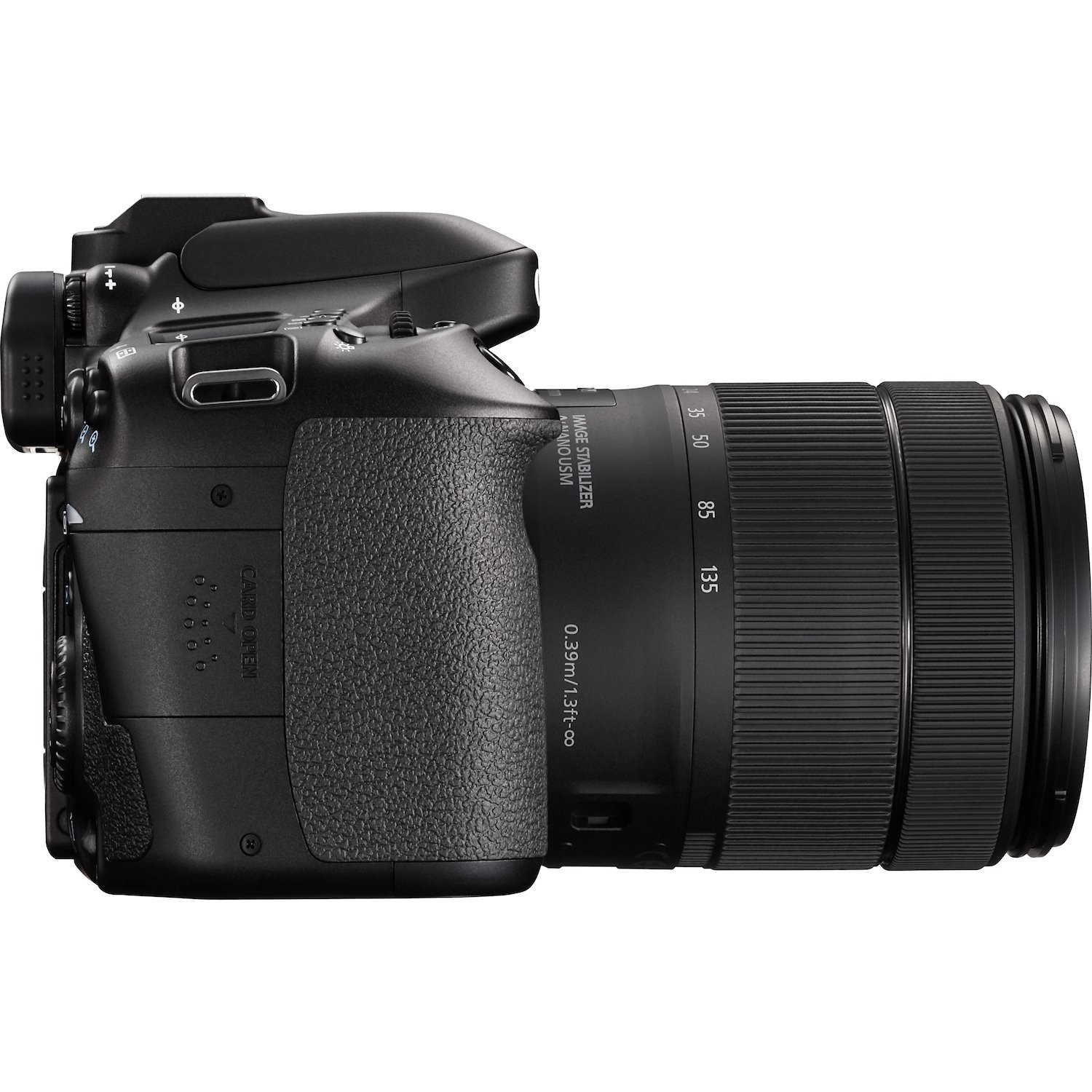 Canon EOS 80D 24.2 Megapixel Digital SLR Camera with Lens - 0.71" - 5.31"