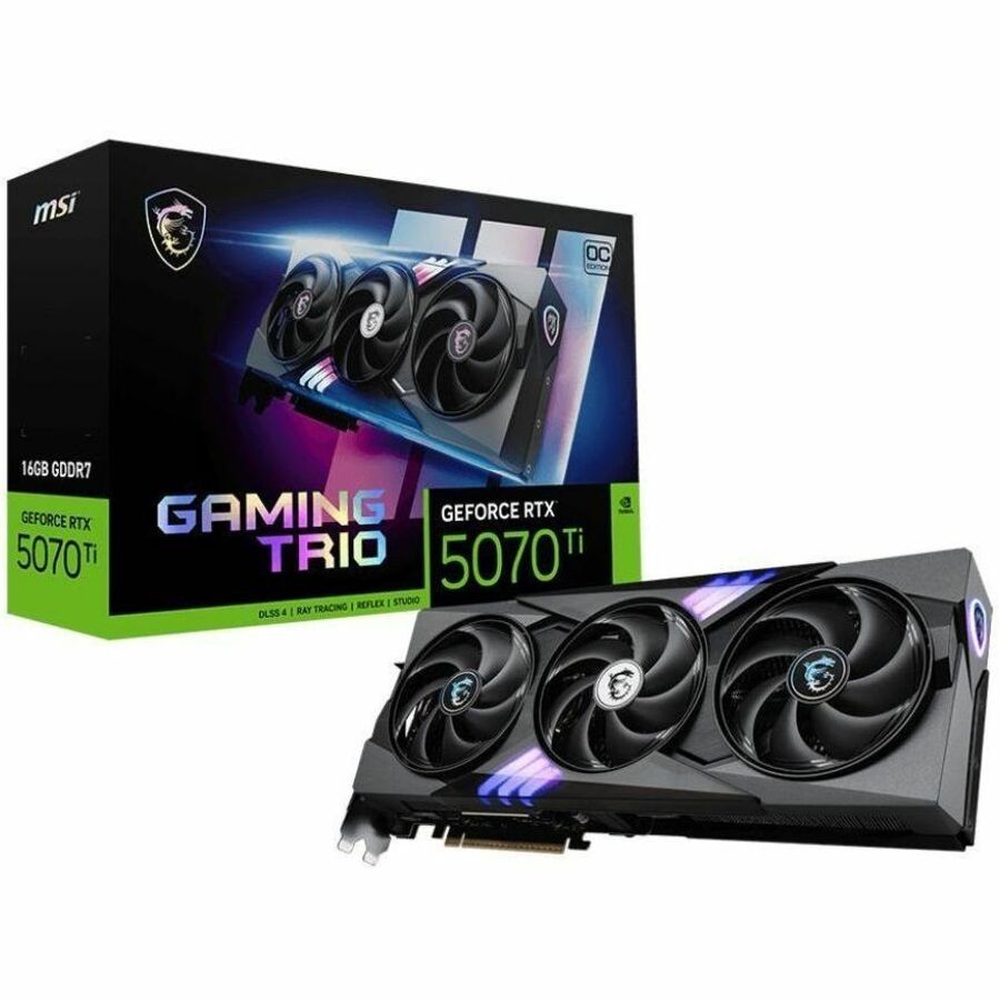 MSI GeForce RTX™ 5070 TI 16G GAMING TRIO OC - G507T-16GTC - 16GB GDDR7 - DisplayPort - HDMI