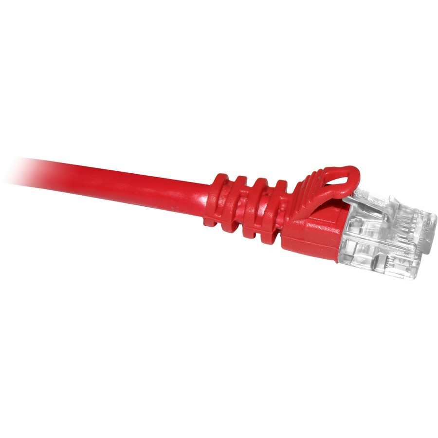 ClearLinks 14FT Cat5E 350MHZ Red Molded Snagless Patch Cable