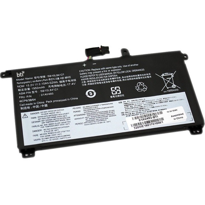 BTI 01AV493-BTI 4-CELL 15.2V LI-ION BATTERY 00UR890, SB10L84121, 00UR891, SB10L84122, 00UR892, 01AV493