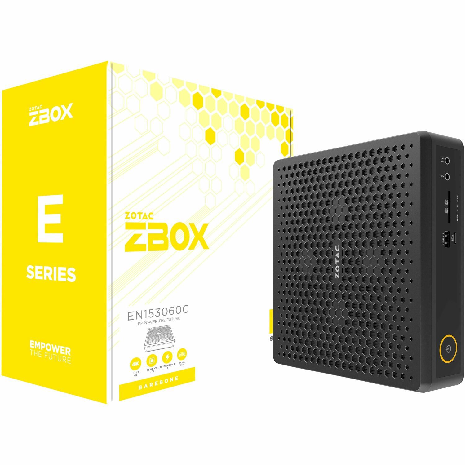 Zotac MAGNUS E EN153060C Gaming Desktop Computer - Intel Core i5 11th Gen i5-11400H - 16 GB - 120 GB SSD - Mini PC