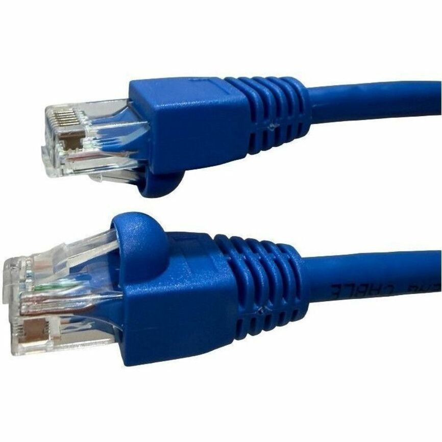 4XEM 50FT Cat6A Snagless RJ45 Ethernet Patch Cable (Blue, 10Gbps, Pure Copper, UTP)