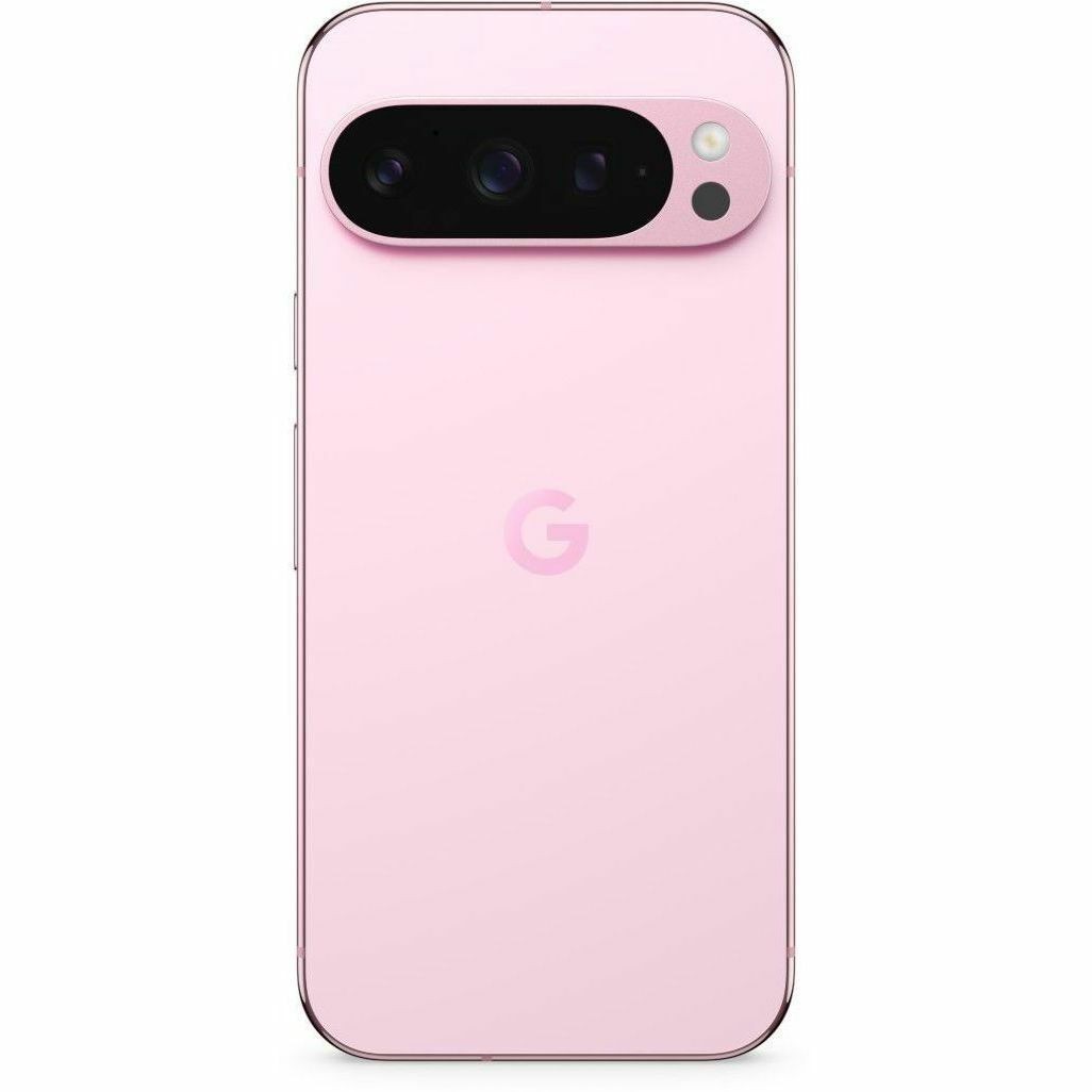 Google Pixel 9 Pro GR83Y 256 GB Smartphone - 6.3" LTPO OLED - Octa-core (Cortex X4Single-core (1 Core) 3.10 GHz + Cortex A720 Triple-core (3 Core) 2.60 GHz + Cortex A520 Quad-core (4 Core) 1.92 GHz - 16 GB RAM - Android 14 - 5G - Rose Quartz