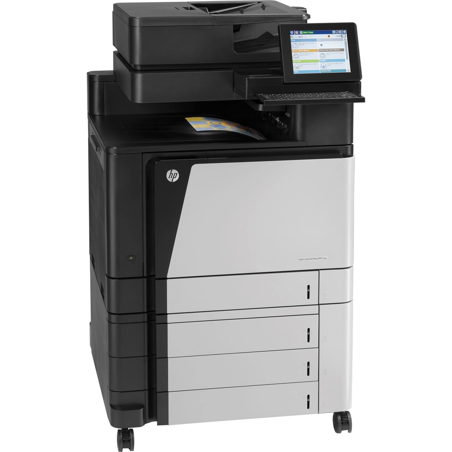 HP LaserJet M880z Laser Multifunction Printer - Color