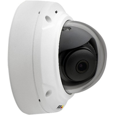 AXIS M3025-VE 2 Megapixel Indoor/Outdoor Network Camera - Color, Monochrome - Dome - White