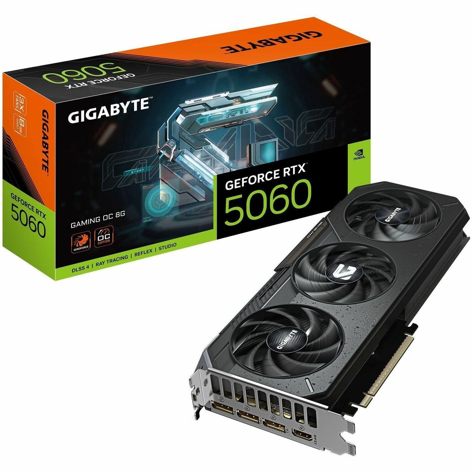 GIGABYTE NVIDIA GeForce RTX 5060 Graphic Card - 8 GB GDDR7
