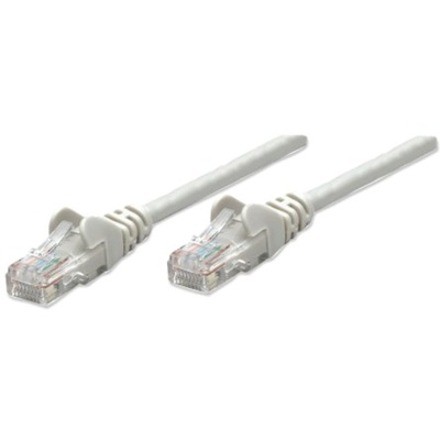 Intellinet Cat5e Utp Snagless Patch Cable, Gray, 3FT