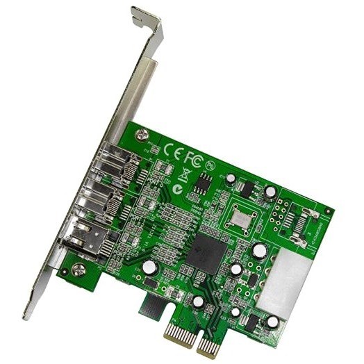 StarTech.com FireWire Adapter - PCI Express 1.1 x1 - 400 MB/s - Plug-in Card - TAA Compliant