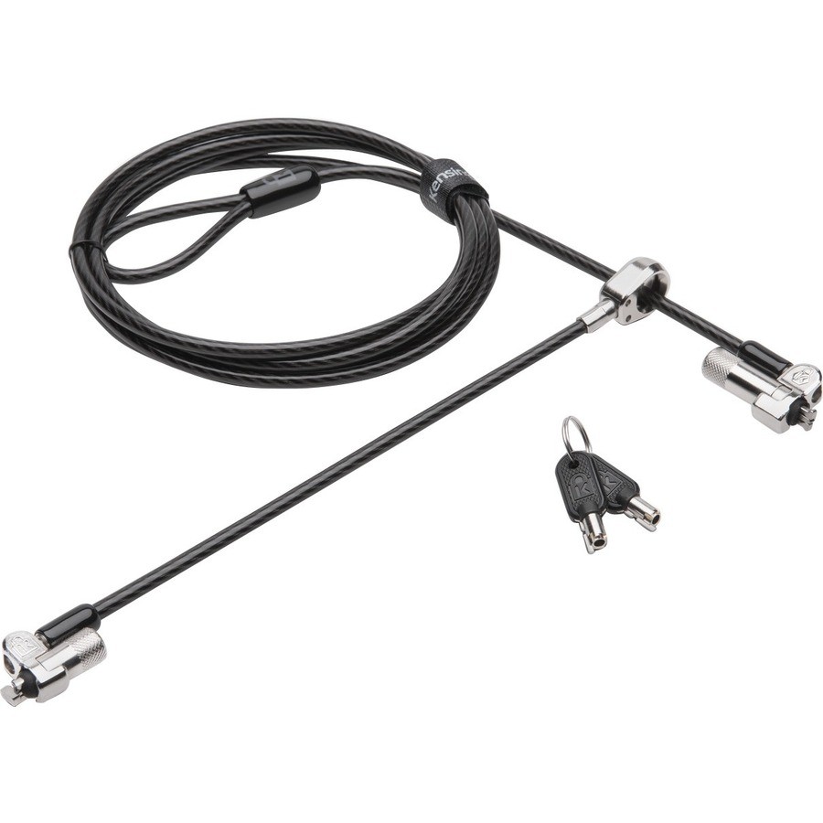 Kensington NanoSaver Keyed Dual Head Laptop Lock - Like Keyed