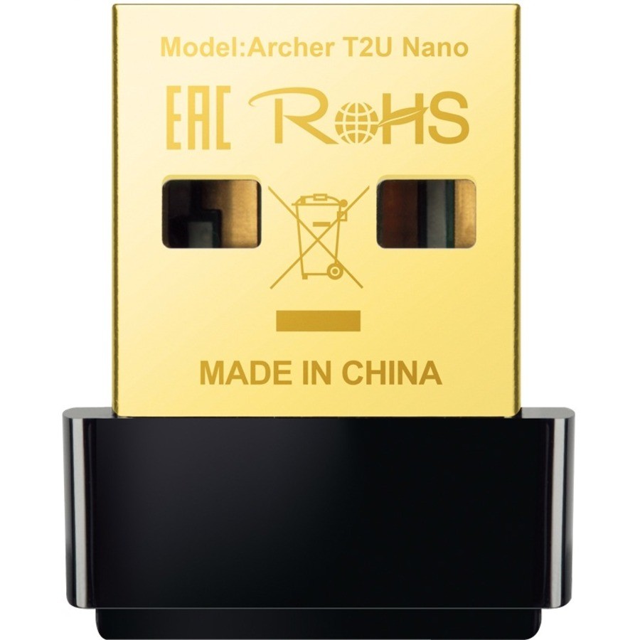 TP-Link Archer T2U Nano IEEE 802.11ac Dual Band Wi-Fi Adapter for Notebook