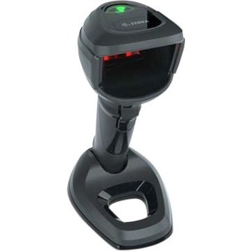 Zebra DS9908 Retail, Quick Service Restaurant (QSR), Industrial, Convenience Store Handheld Barcode Scanner Kit - Cable Connectivity - Midnight Black - USB Cable Included