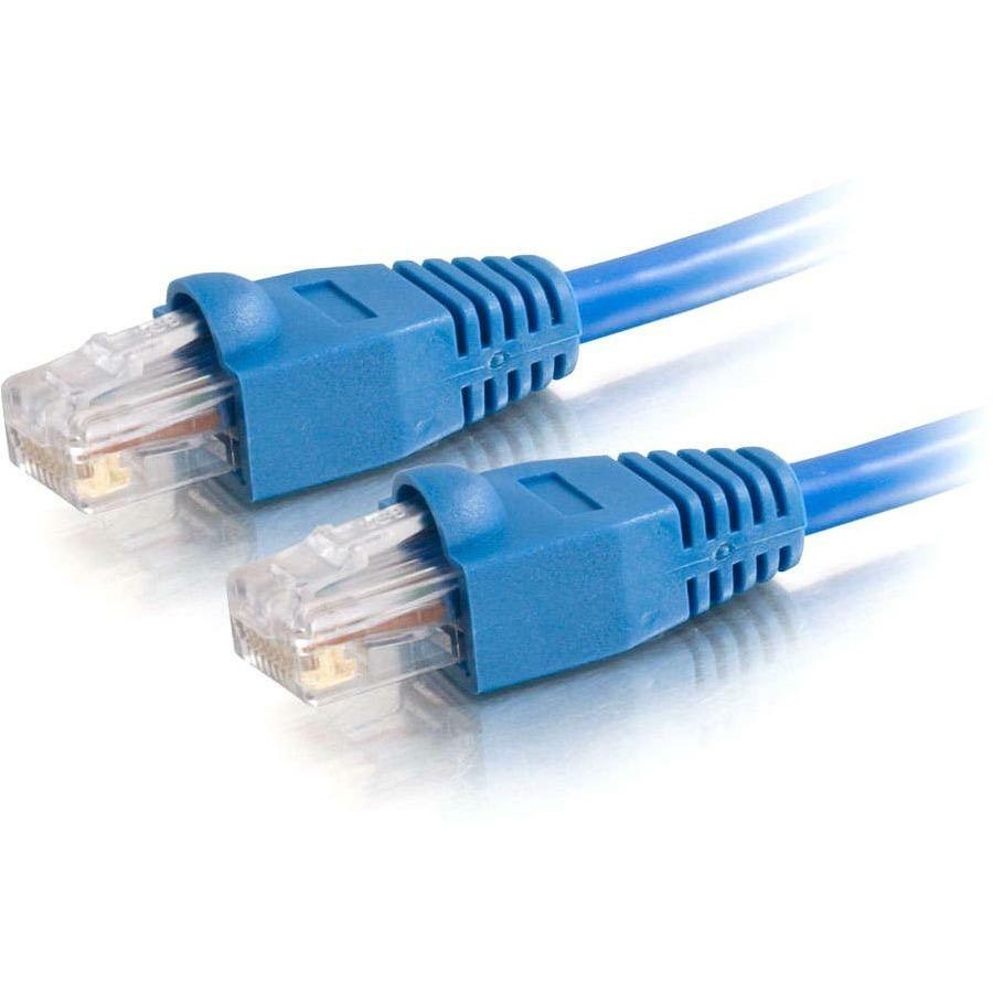 Cables To Go C2G Cat5e Stranded Patch Cable, Blue, 20FT Usa Made