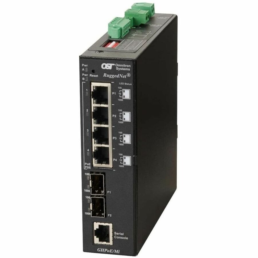 Omnitron Systems RuggedNet GHPoEBT/Mi Ethernet Switch