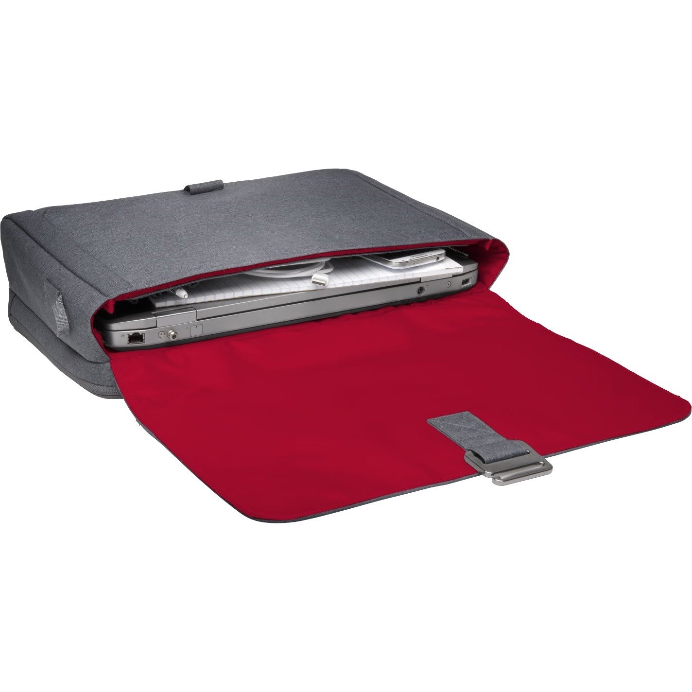 Kensington 62623 Carrying Case (Messenger) for 14.4" Notebook - Cool Gray