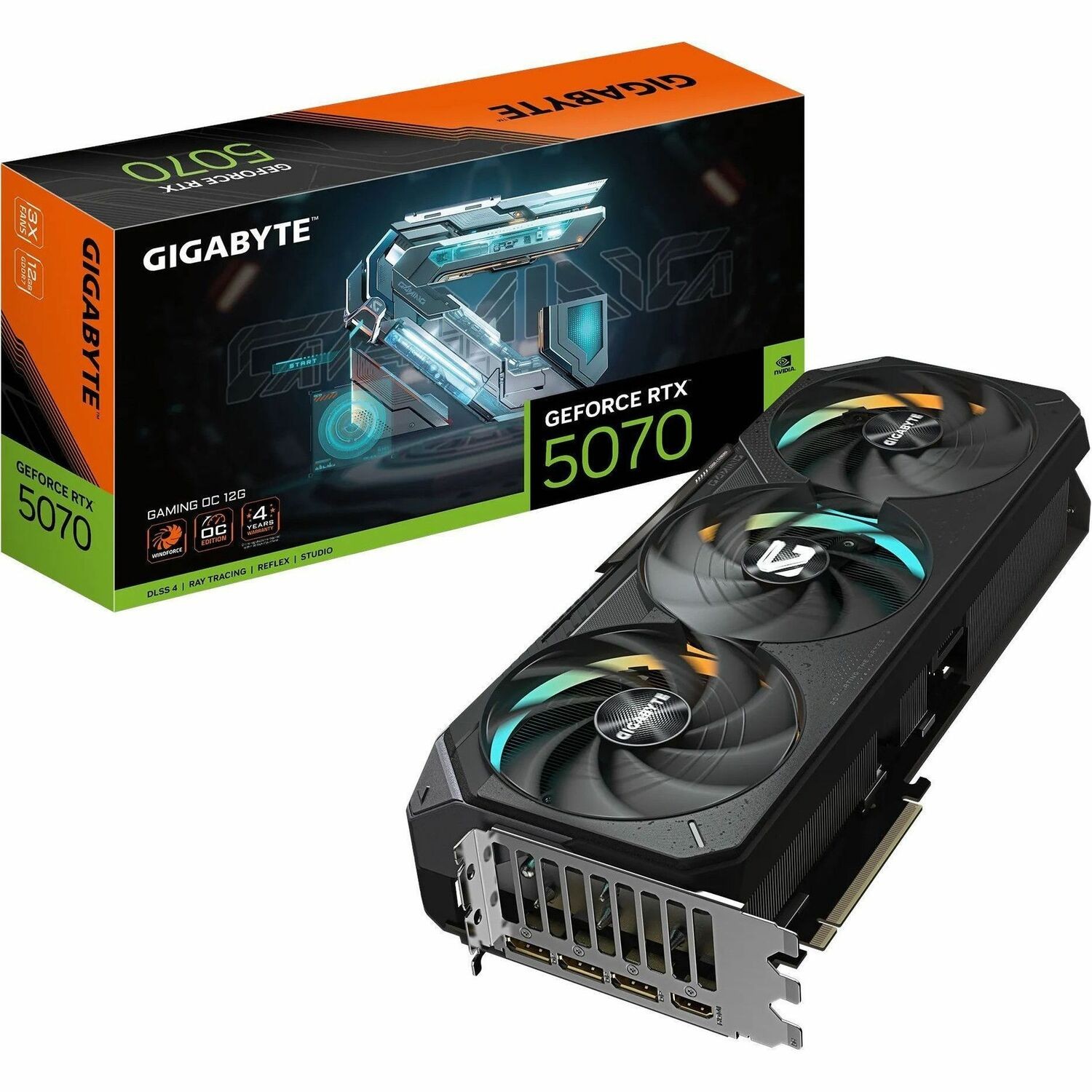 GIGABYTE NVIDIA GeForce RTX 5070 Ti Graphic Card - 16 GB GDDR7