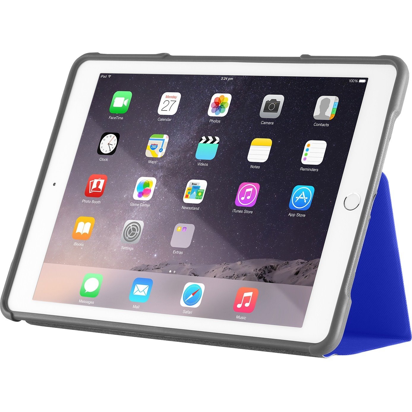 STM Dux Rugged Case for Apple iPad Air 2 - Blue - Retail Packaing