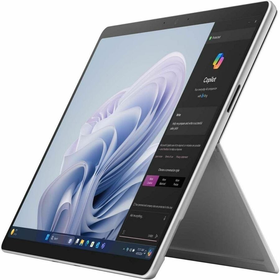 Microsoft Surface Pro 10 Tablet - vPro Technology - 32 GB - 512 GB SSD - Windows 11 Pro - 5G - Platinum